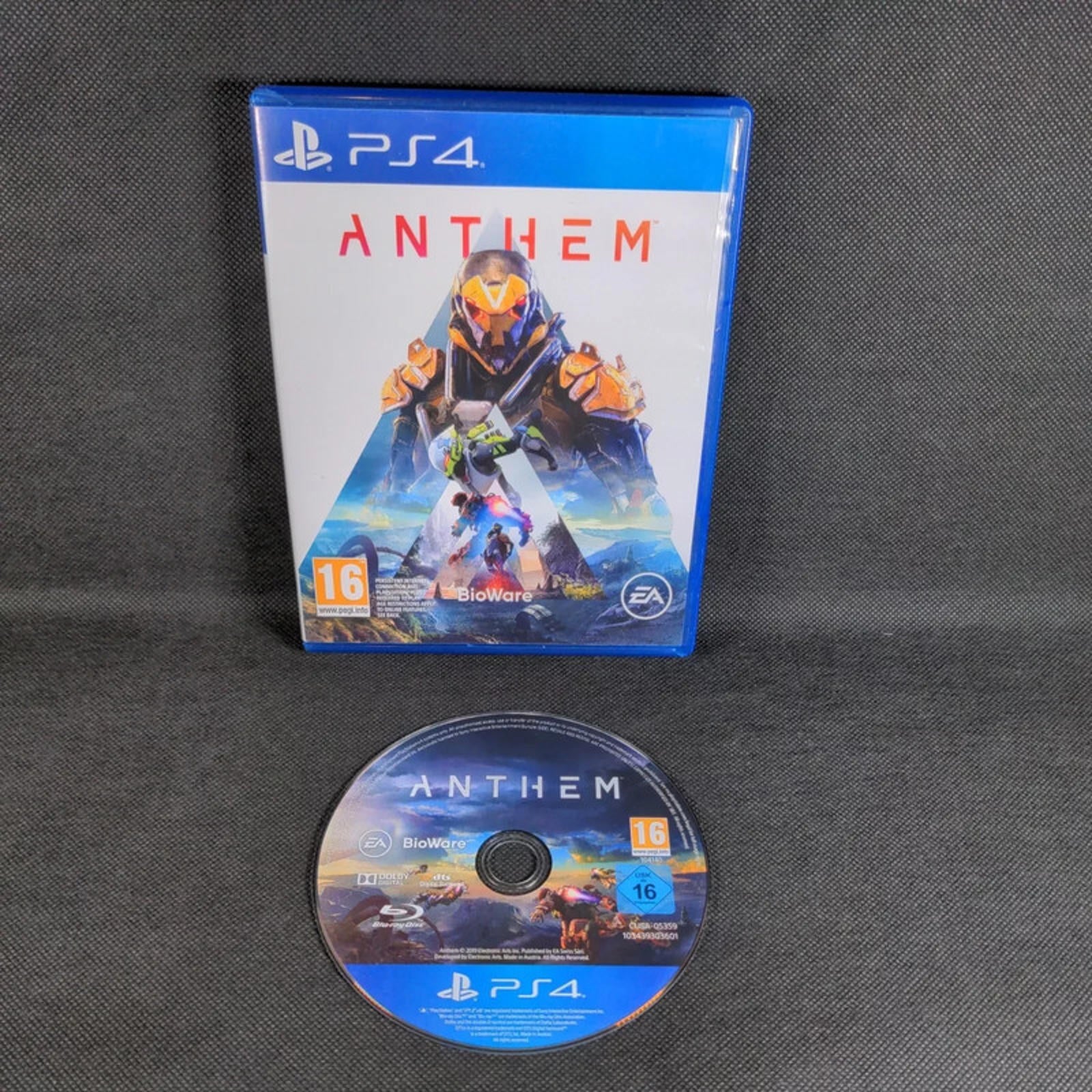 Anthem PlayStation 4 PS4 Game 2019 EA Games Region 2 PAL Age 16+