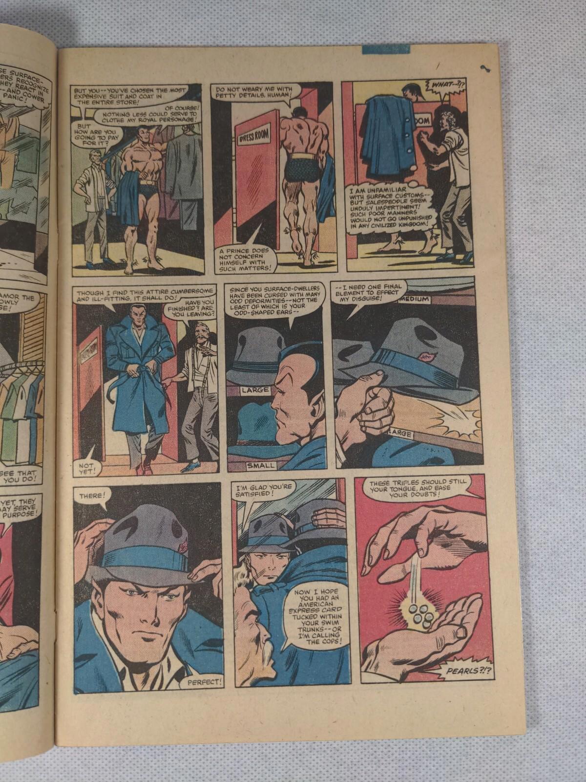 Marvel Comics Two-In-One The Thing And Sub-Mariner Issue No 81 November 1981