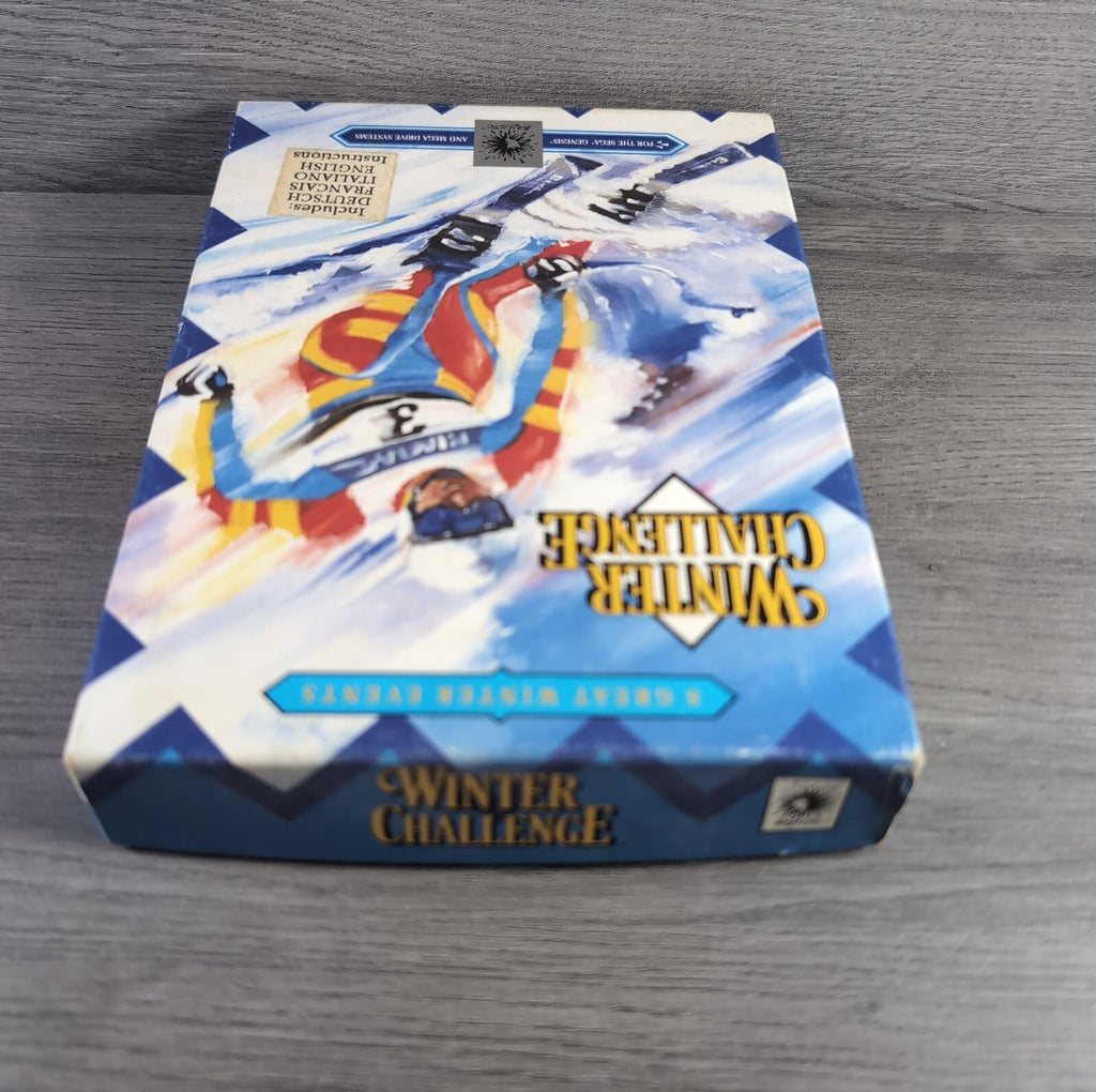 Winter ChallengeSega Mega Drive/Genisis Game Tested & Working Manual Included