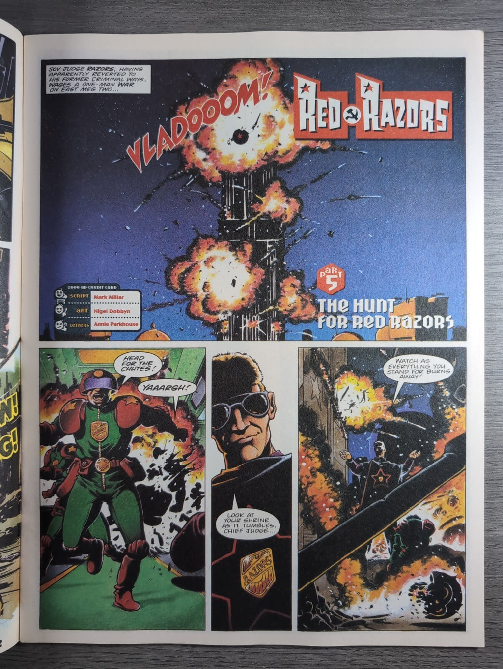 2000AD Prog 912 Featuring Judge Dredd Comic 4th Nov 1994 Vintage Retro Comic