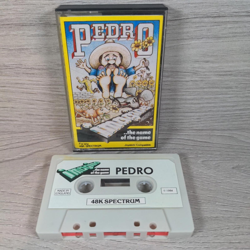 Pedro ZX Spectrum 48K Game Cassette Imagine Tested & Working