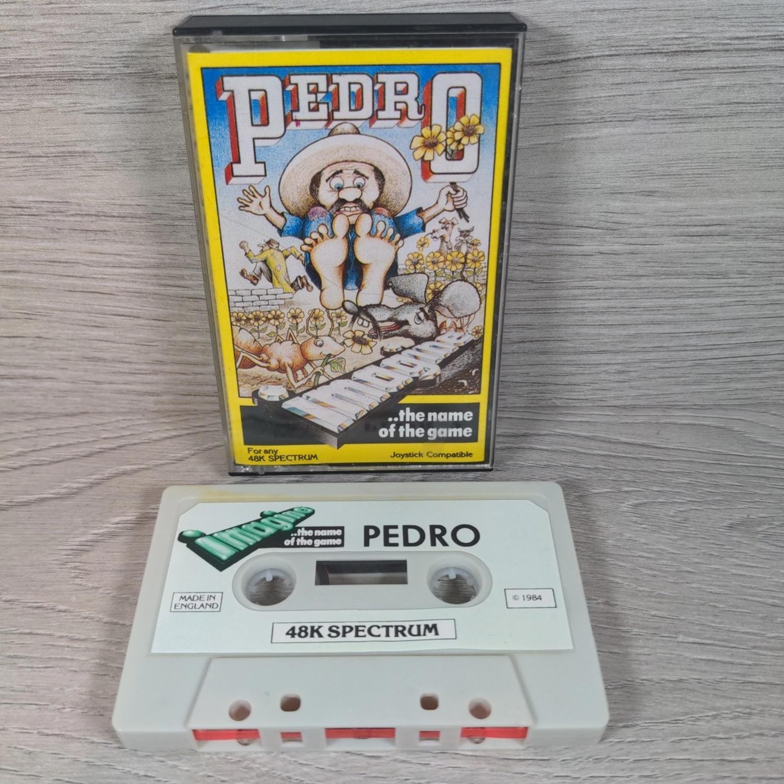 Pedro ZX Spectrum 48K Game Cassette Imagine Tested & Working