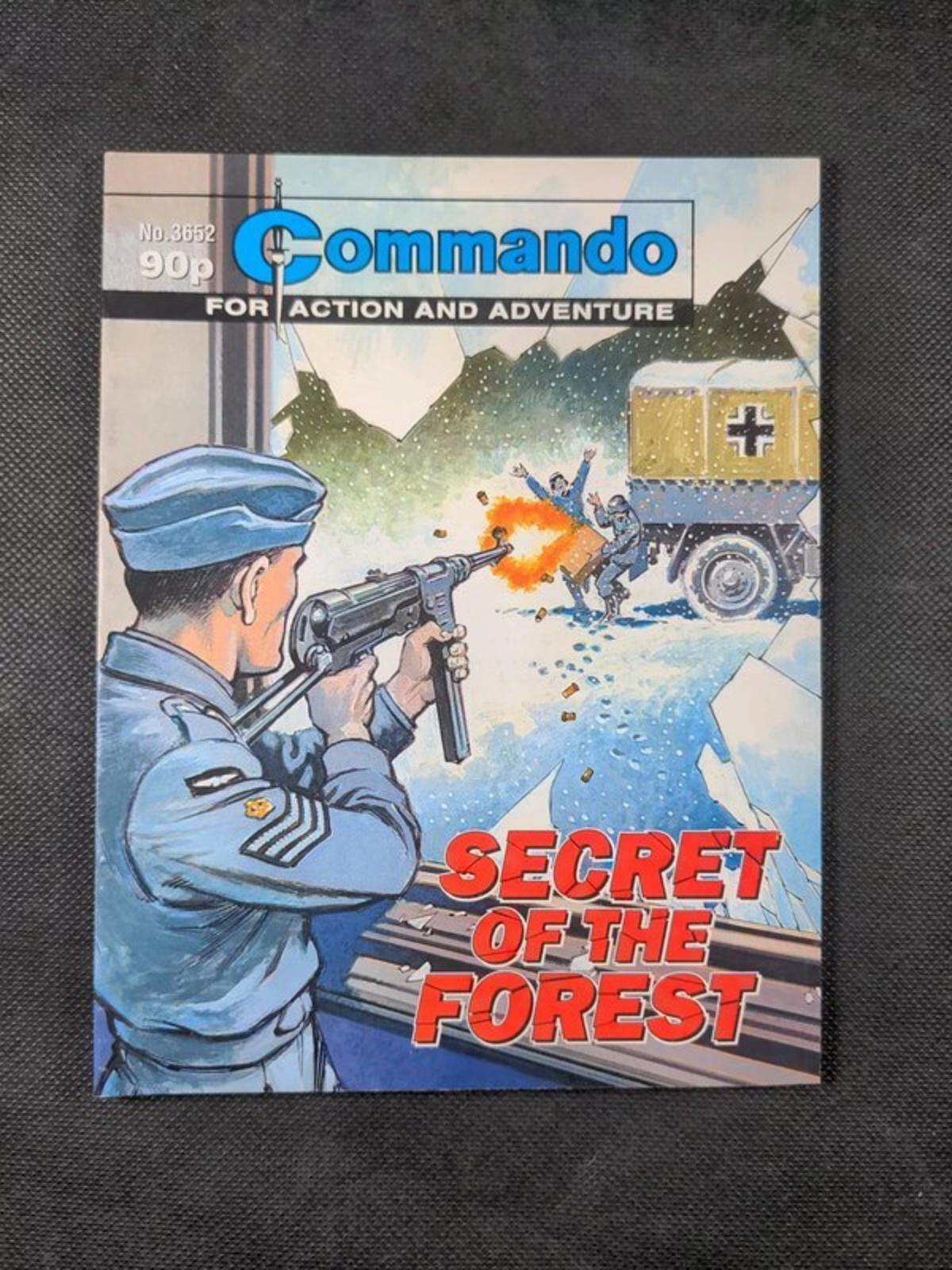 Commando Comic Issue Number 3652 Secret Of The Forest -Vintage Comic - Retrorama UK
