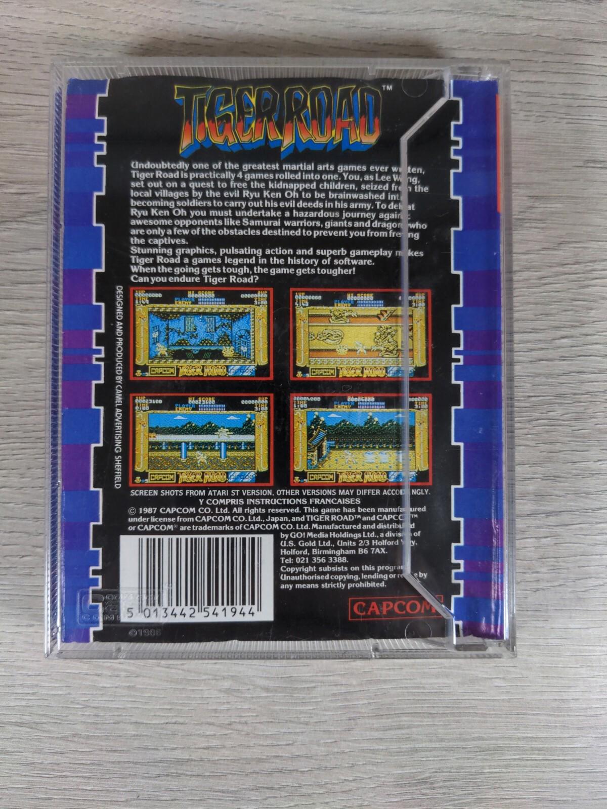 Tiger Road ZX Spectrum 48K 128K Capcom Game Cassette Tested & Working