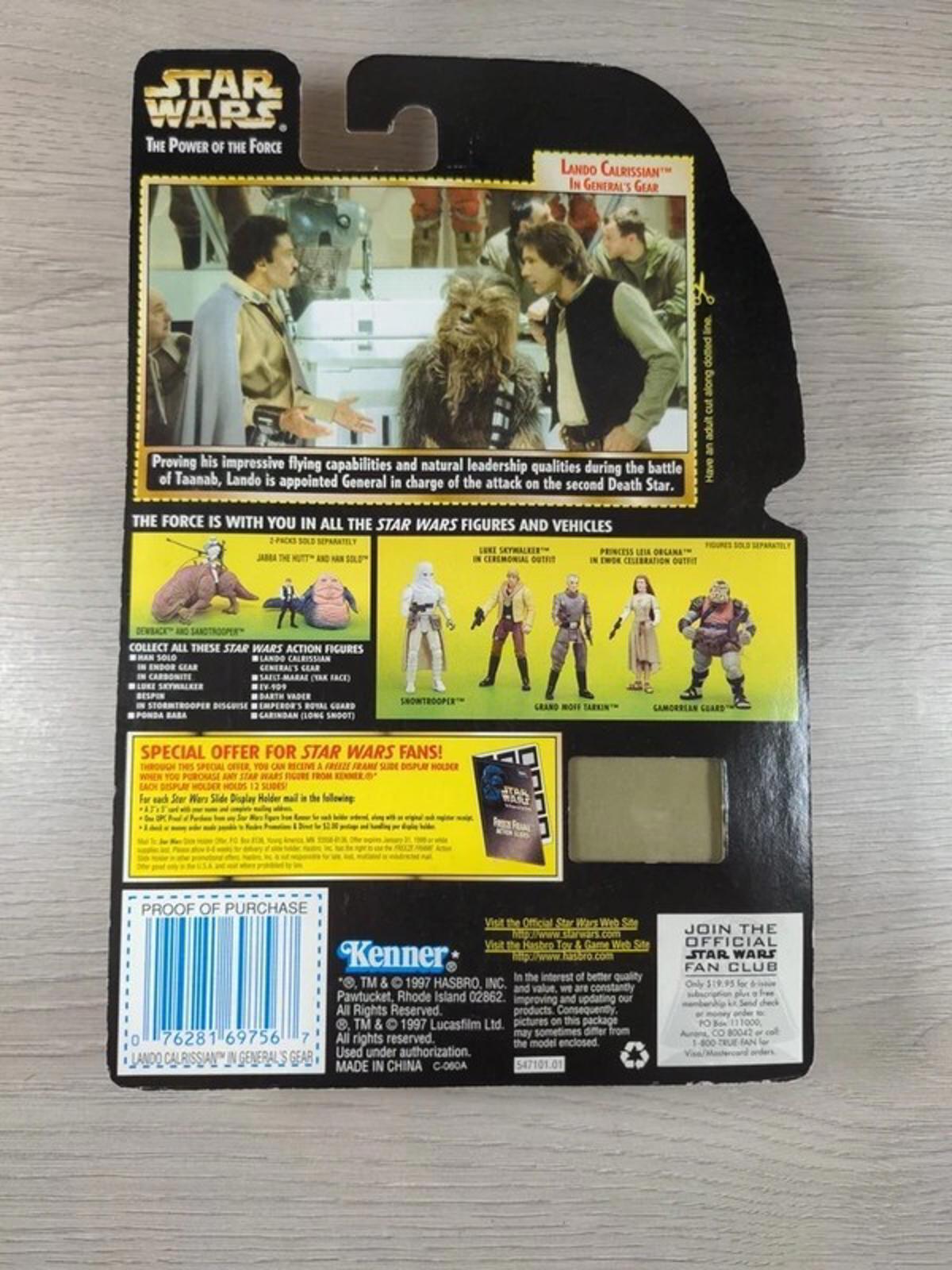 Star Wars Lando Calrissian The Kenner Collection Figure The Power Of The Force