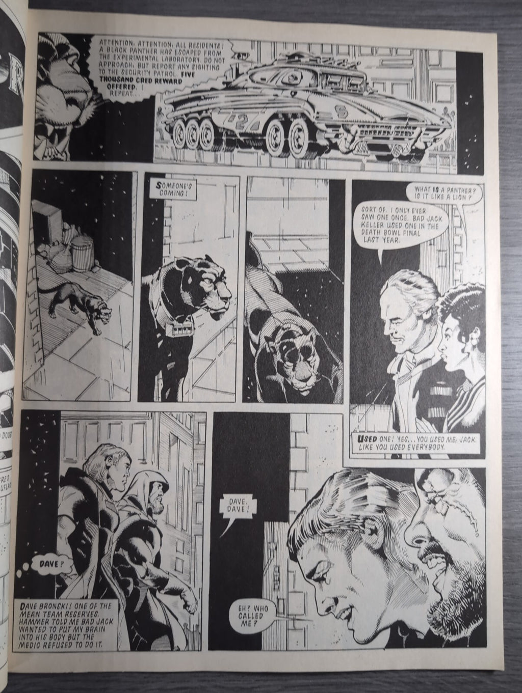 2000AD Prog 643 Featuring Judge Dread Comic 9th Sept 1989 Vintage Retro Comic - Retrorama UK