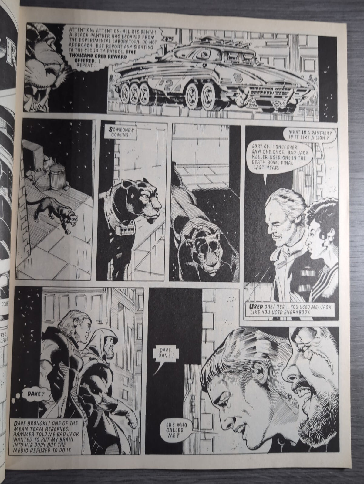 2000AD Prog 643 Featuring Judge Dread Comic 9th Sept 1989 Vintage Retro Comic - Retrorama UK