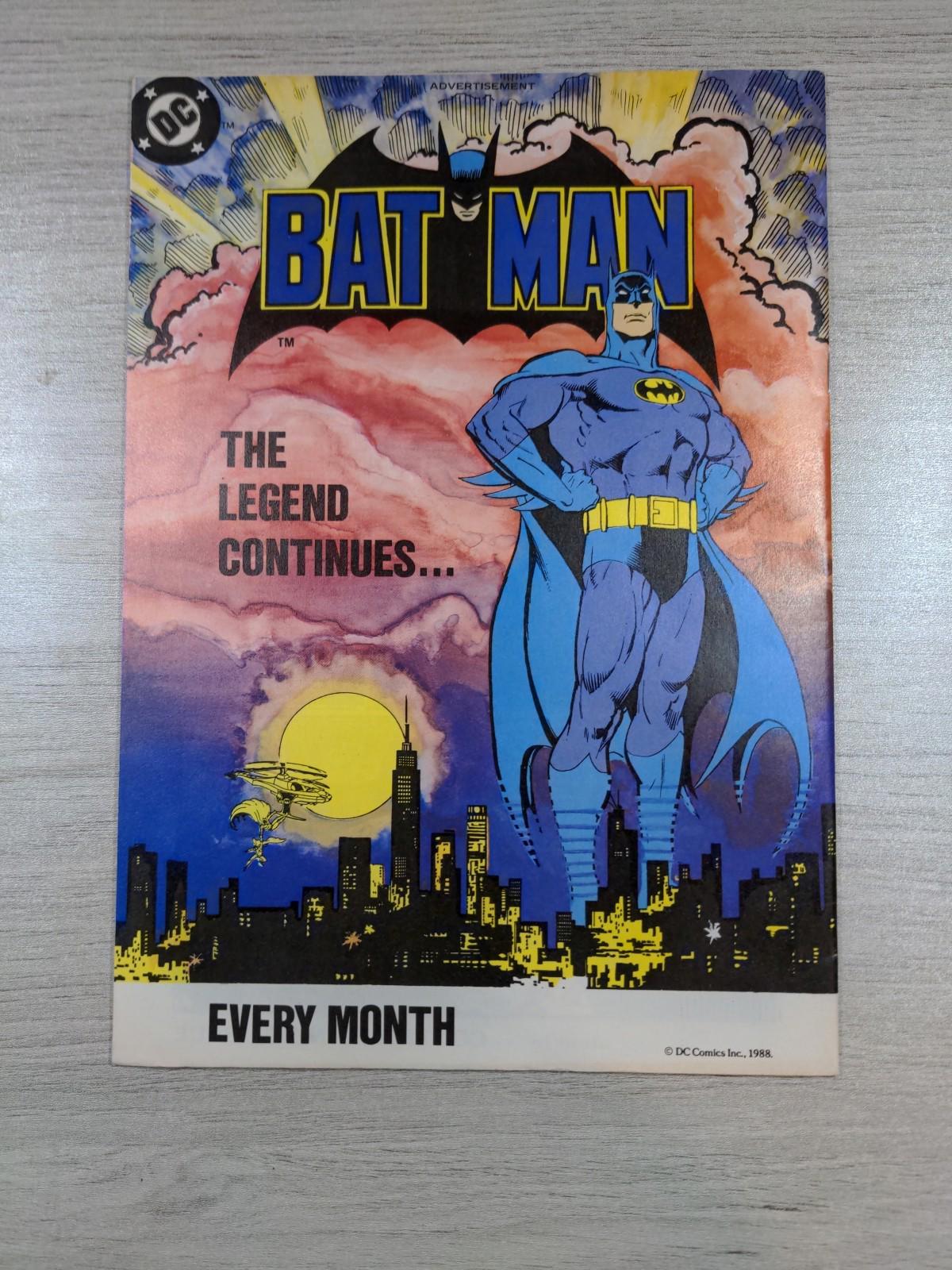 DC Comics Superman Issue No #22 1989 Vintage Comic