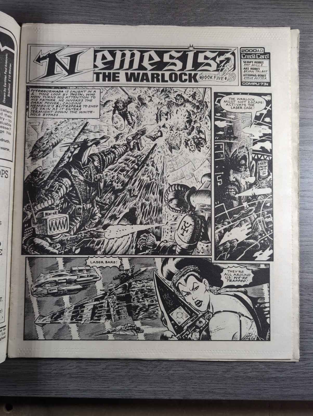 2000AD Prog 438 Featuring Judge Dread Comic 5th Oct 1985 Vintage Retro Comic