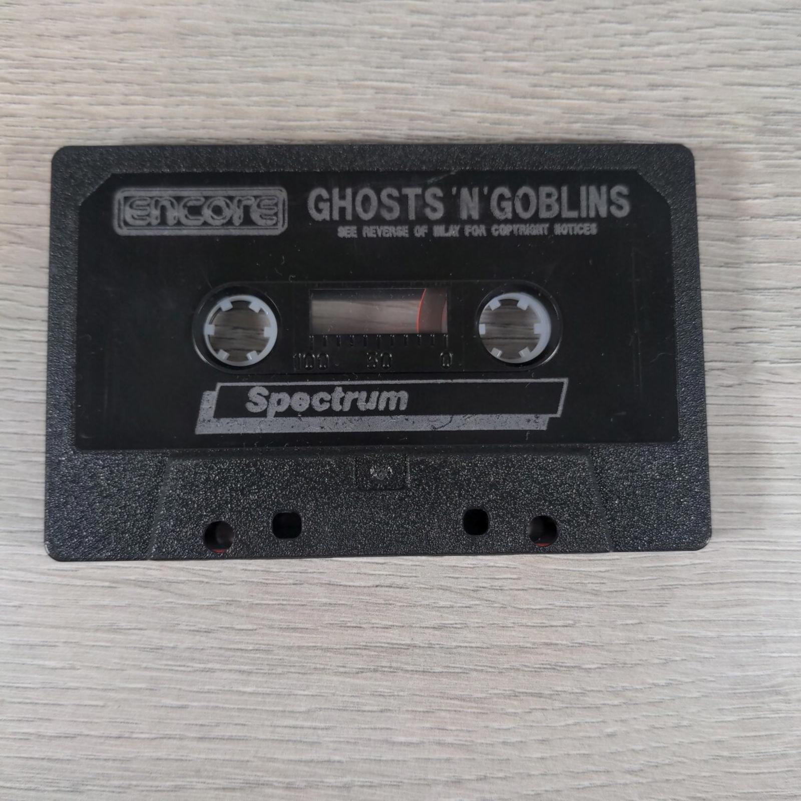 Ghosts N Goblins ZX Spectrum 48K 128K Game Cassette Tested & Working