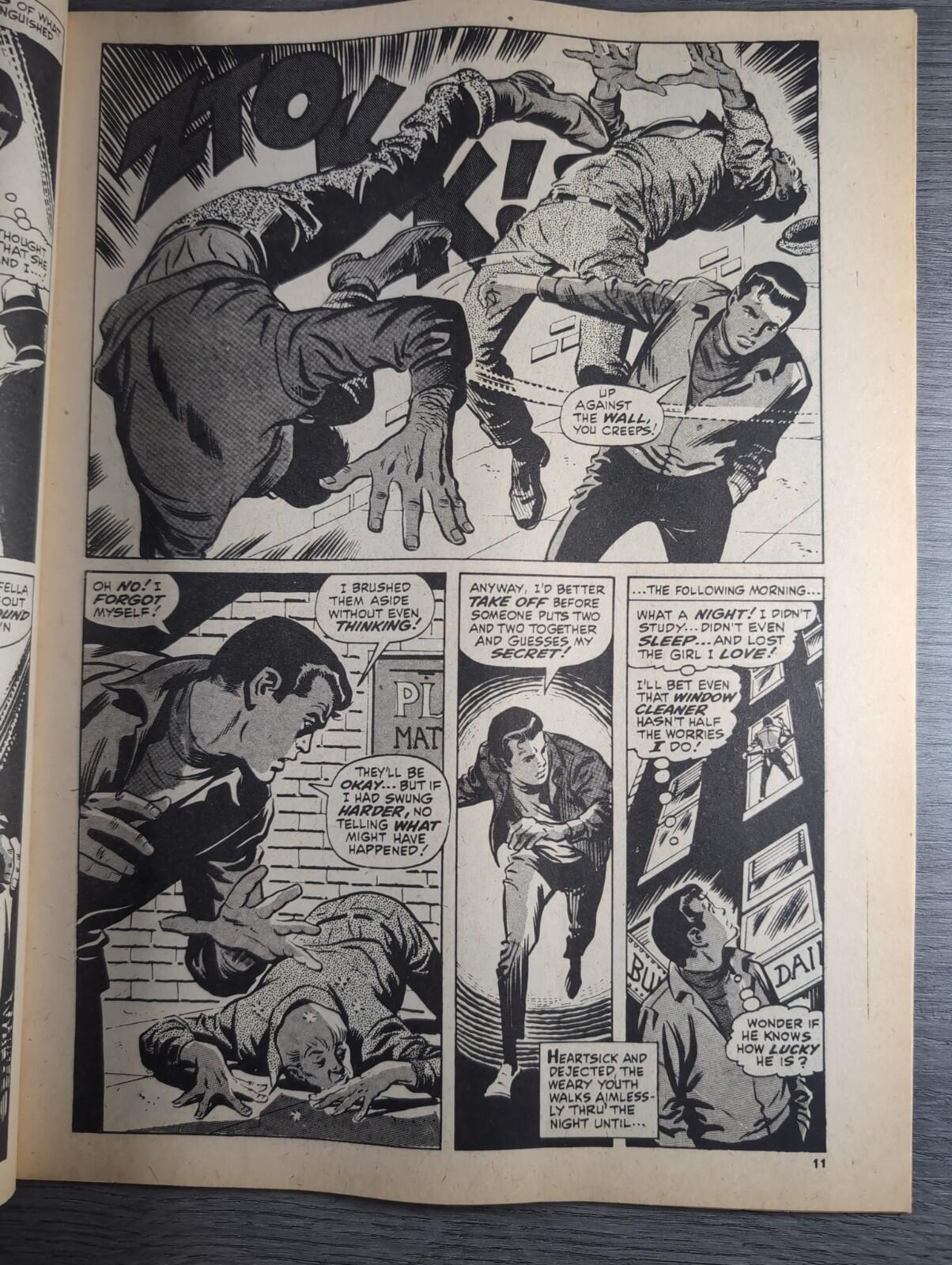 Spider-Man Comics Weekly No 96 Marvel Comics UK 14 December 1974 Vintage Comic