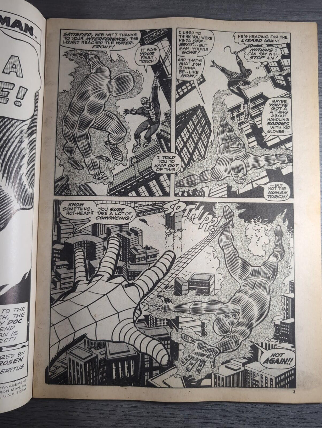 Spider-Man Comics Weekly No 95 Marvel Comics UK 7th December 1974 Vintage Comic