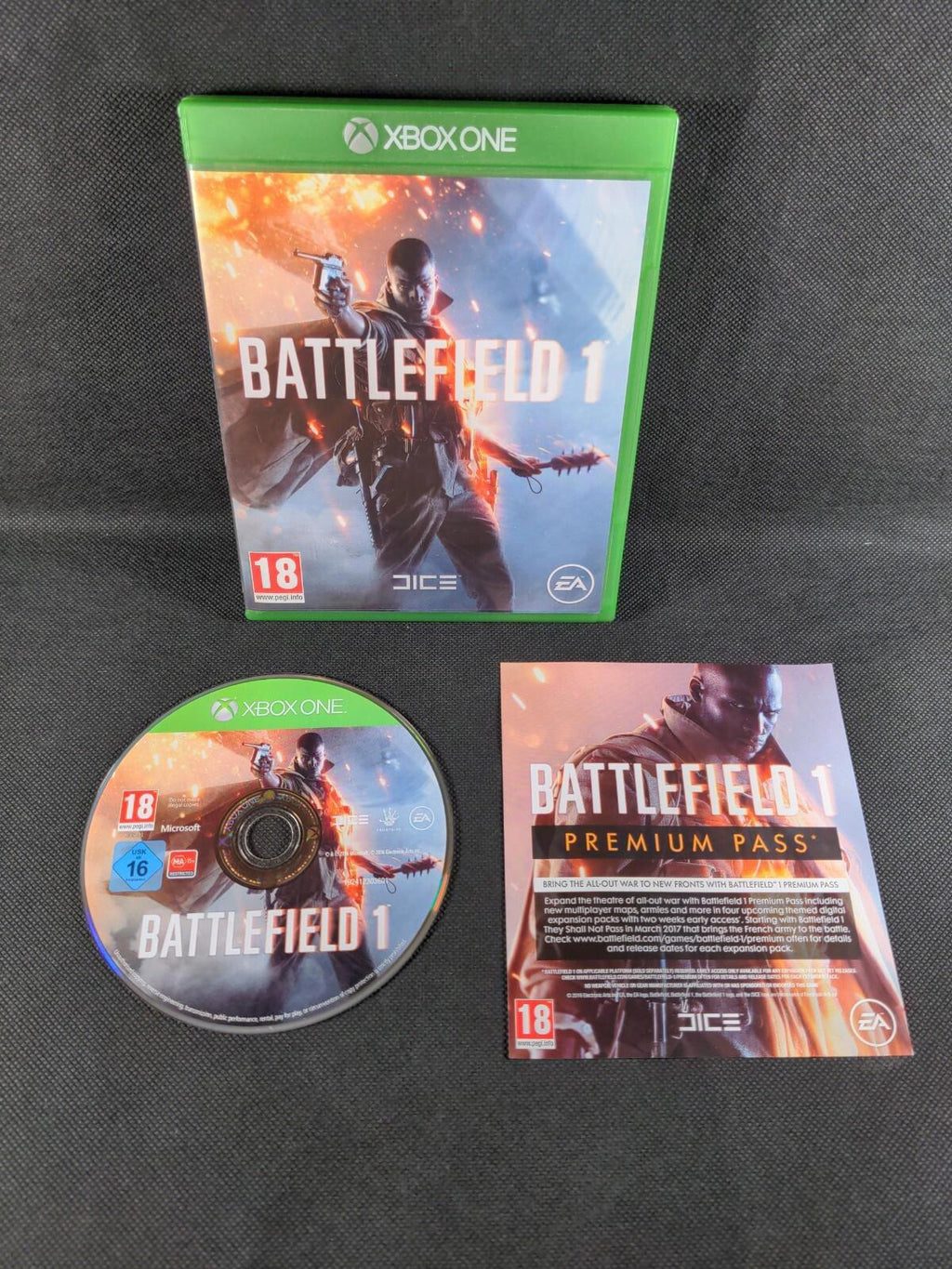 Battlefield 1 Microsoft Xbox One Game 2016 18+