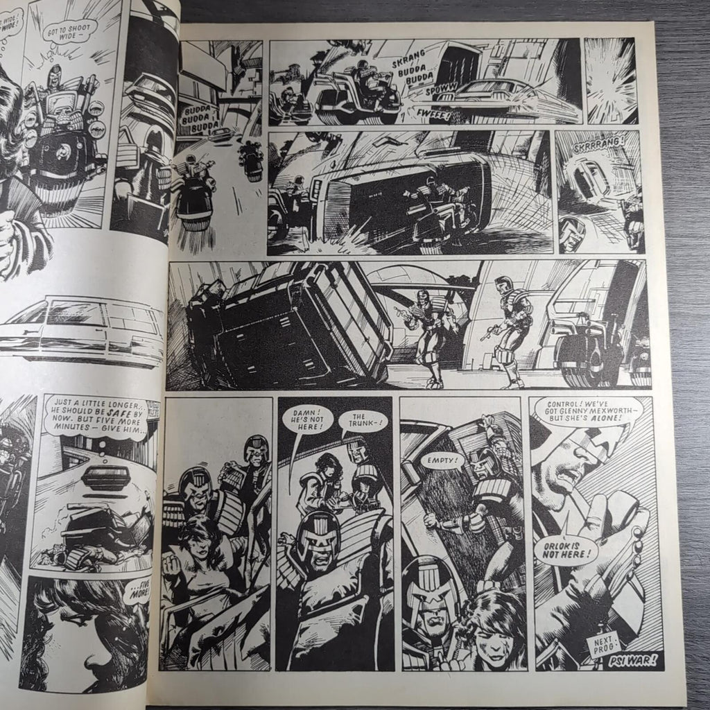 2000AD Prog 530 Featuring Judge Dredd 11th July 1987 Vintage Comic