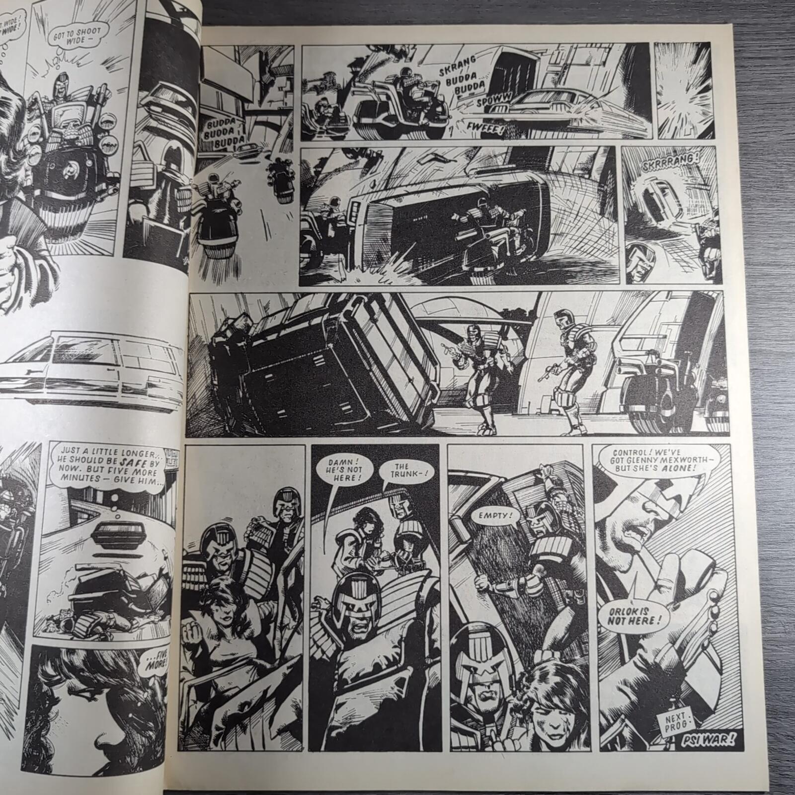 2000AD Prog 530 Featuring Judge Dredd 11th July 1987 Vintage Comic