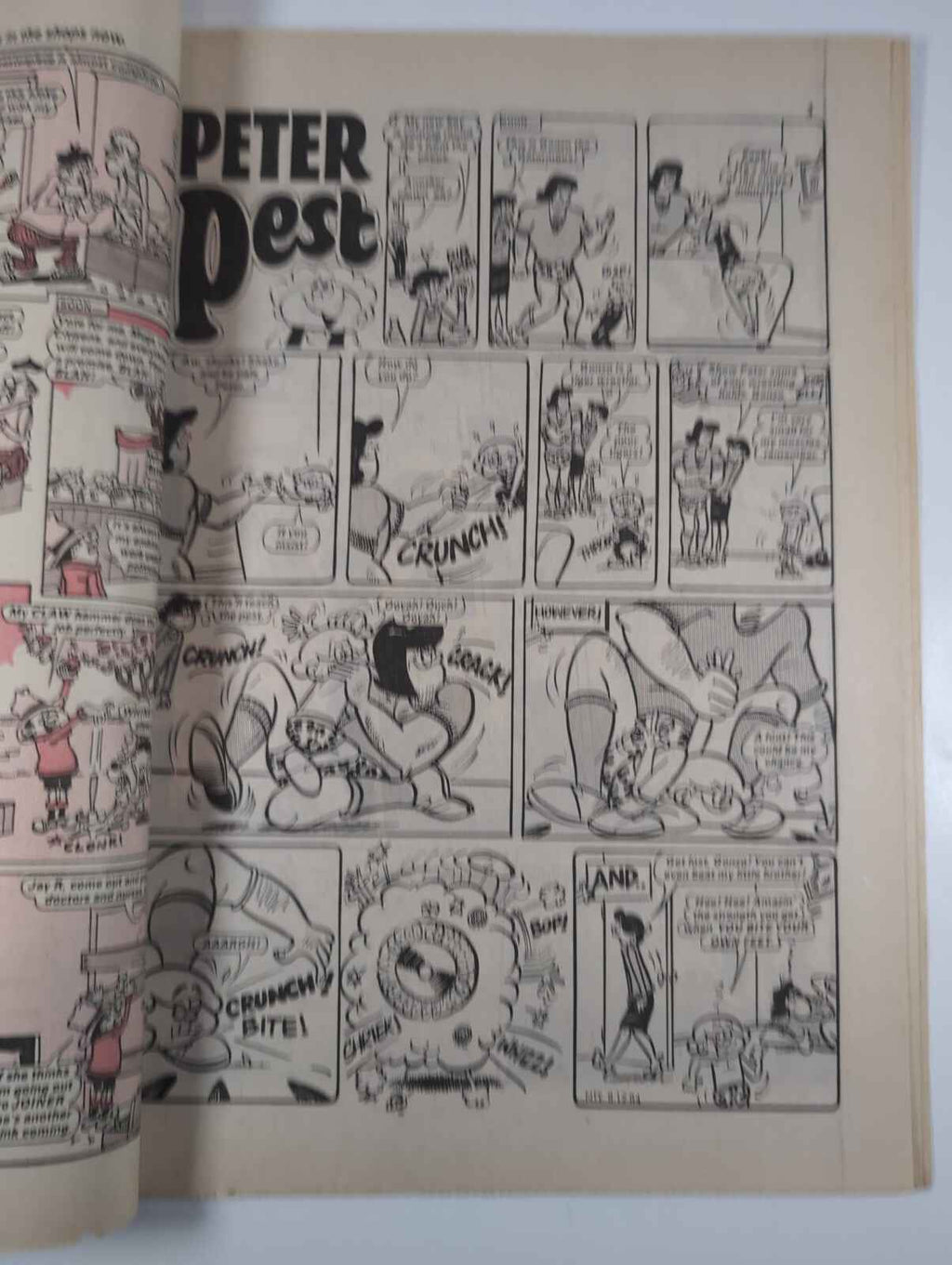 Nutty Comic Featuring Bananaman Issue No. 252 Dec 8th 1984 Vintage Retro Comic