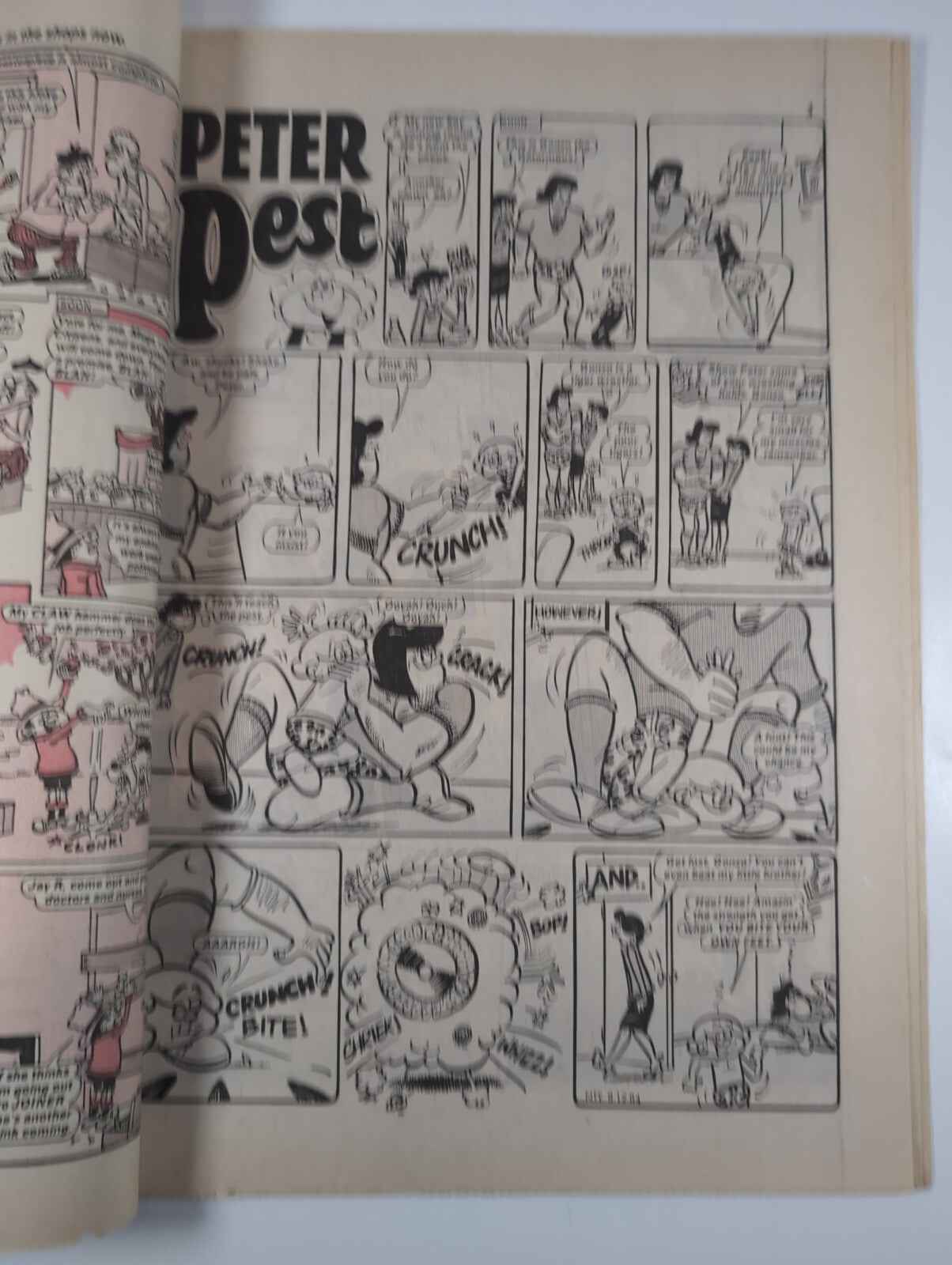 Nutty Comic Featuring Bananaman Issue No. 252 Dec 8th 1984 Vintage Retro Comic