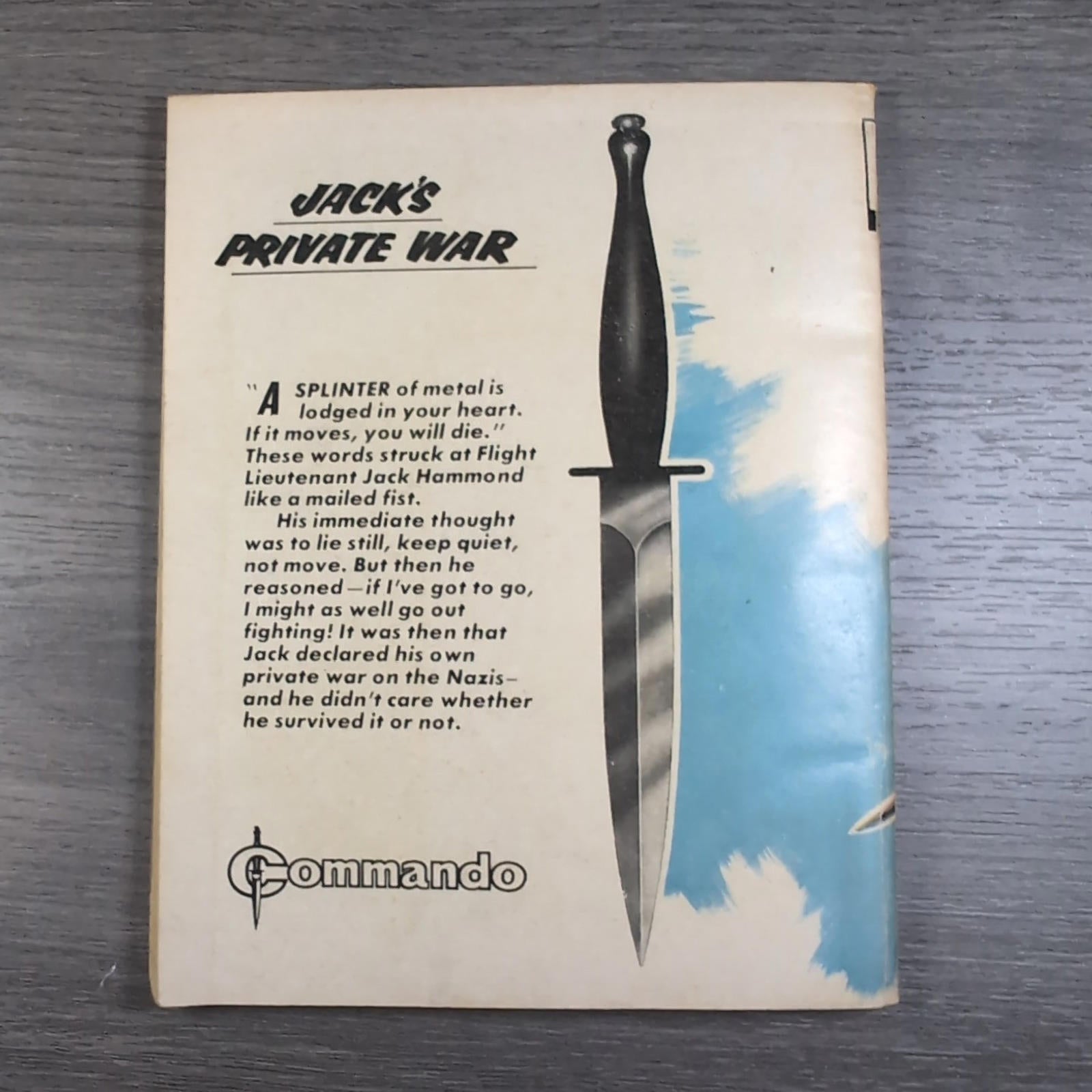 Commando Comic Issue Number 813 Jacks Private War