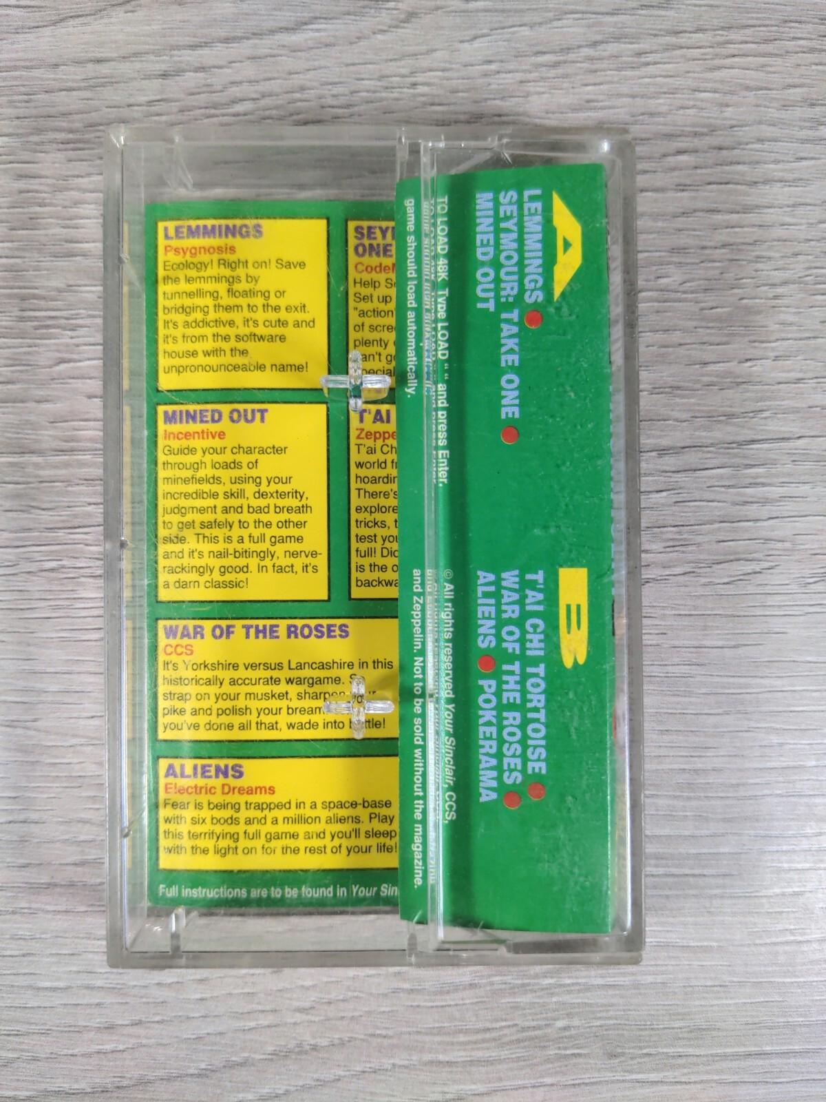 The Magnificent 7 Issue 72 Dec 1991 No8 ZX Spectrum Cassette Tested & Working