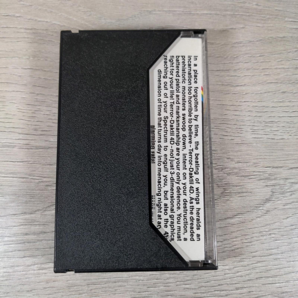 Terror-Daktil 4D ZX Spectrum 48K Game Cassette Melbourne House Tested & Working - Retrorama UK