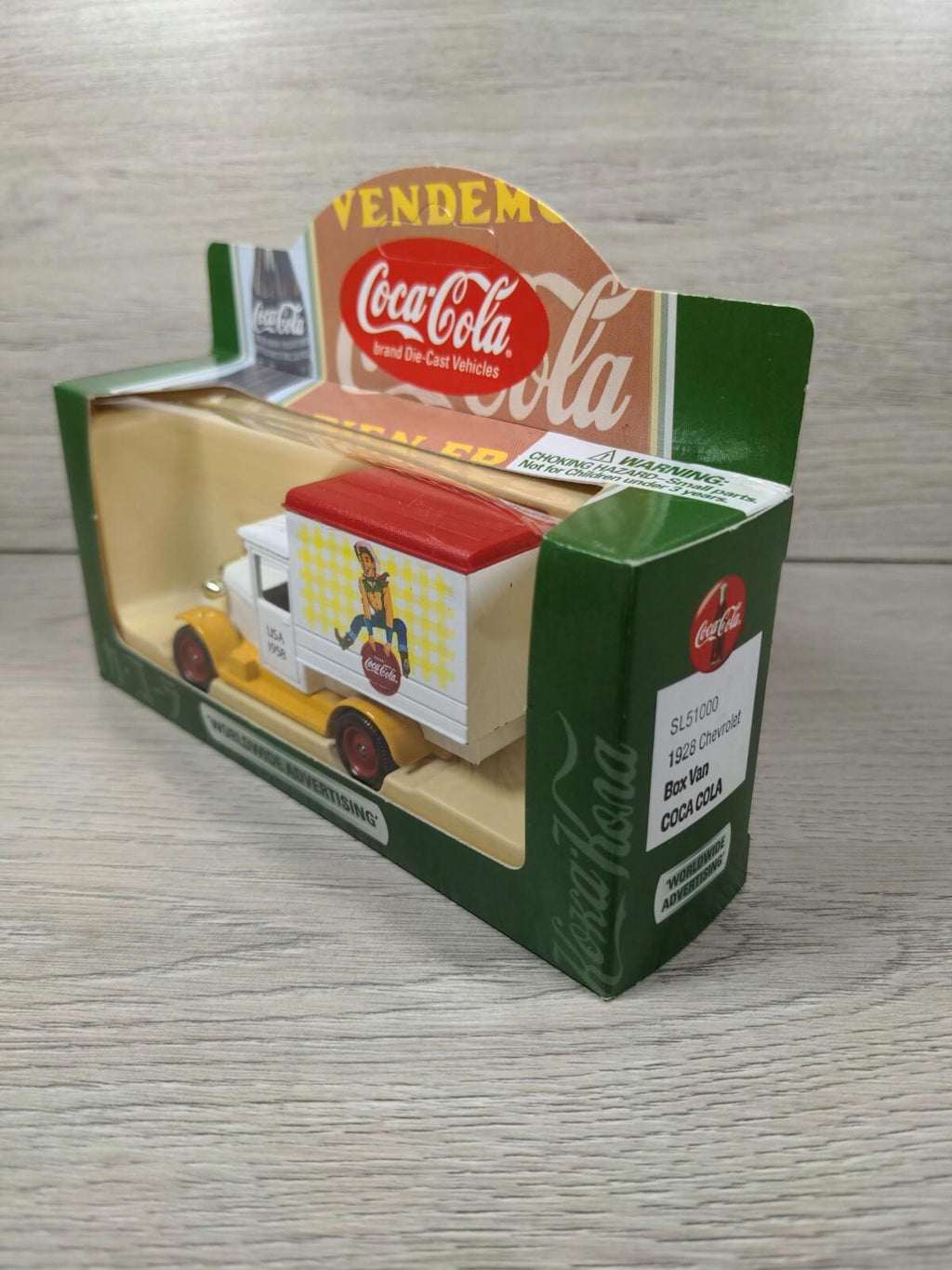 Lledo Coca Cola 1928 Chevrolet Box Van SL51000 Diecast  Model Van - Retrorama UK