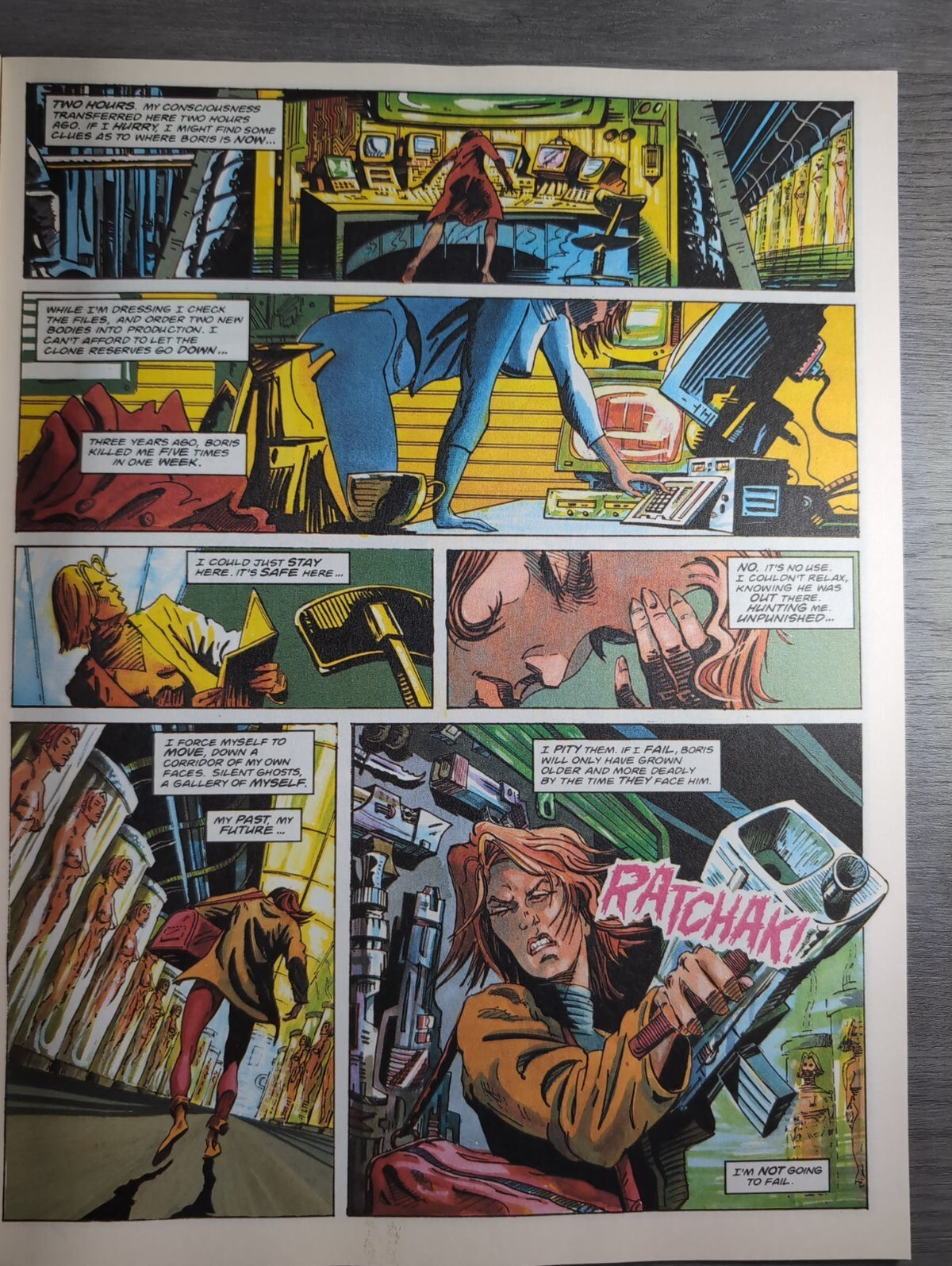 2000AD Prog 866 Featuring Judge Dredd Comic 18th Dec 1993 Vintage Retro Comic