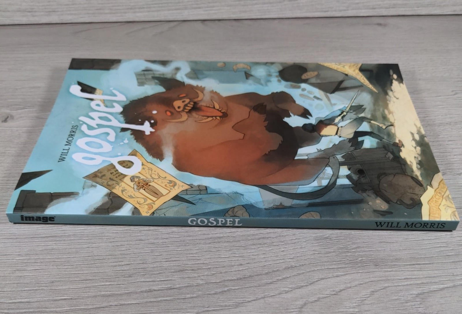 Will Morris Gospel Paperback Gospel Comics Graphic Novel 2023 With Bookmark