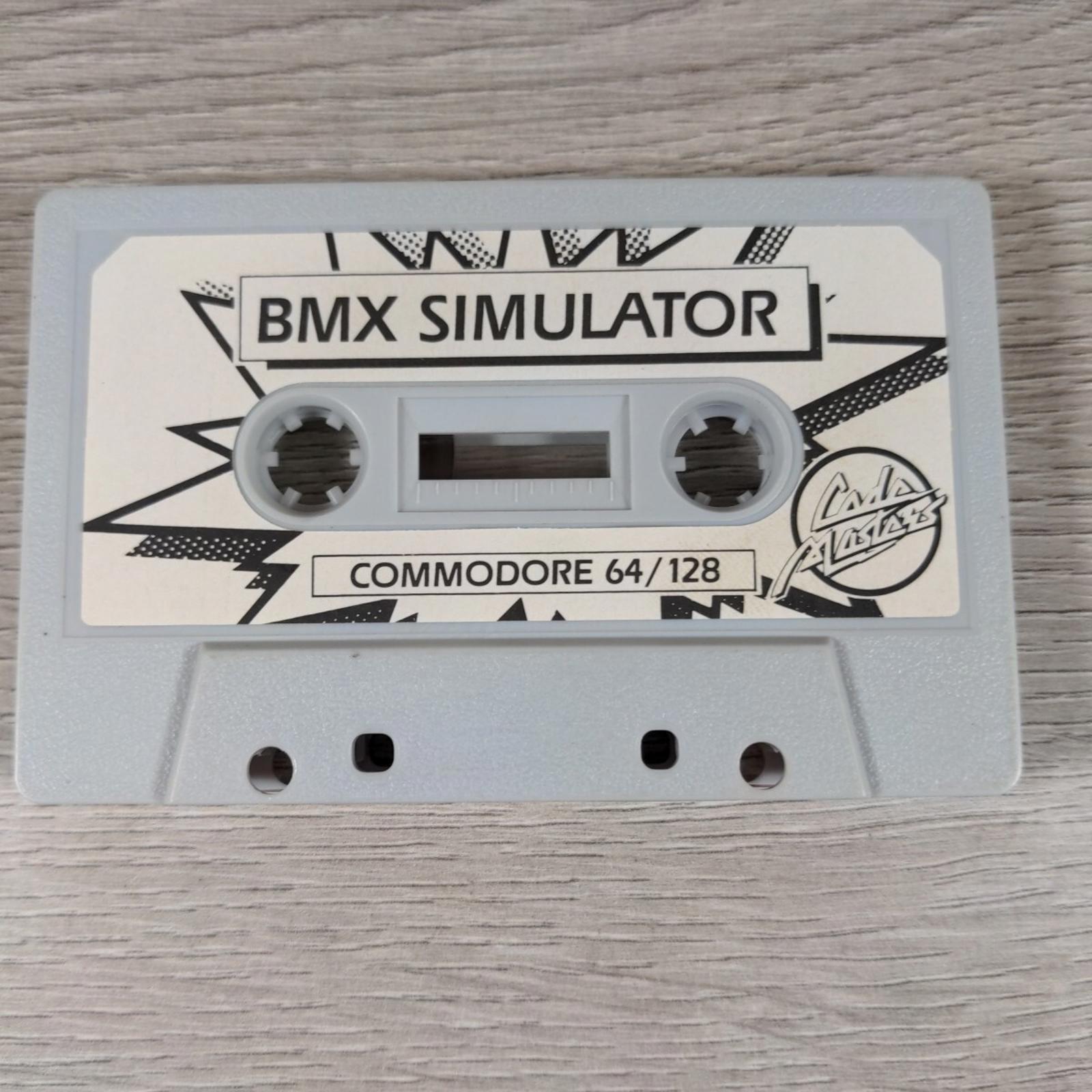 BMX Simulator Commodore 64 C64 Game Cassette Tested & Working - Retrorama UK