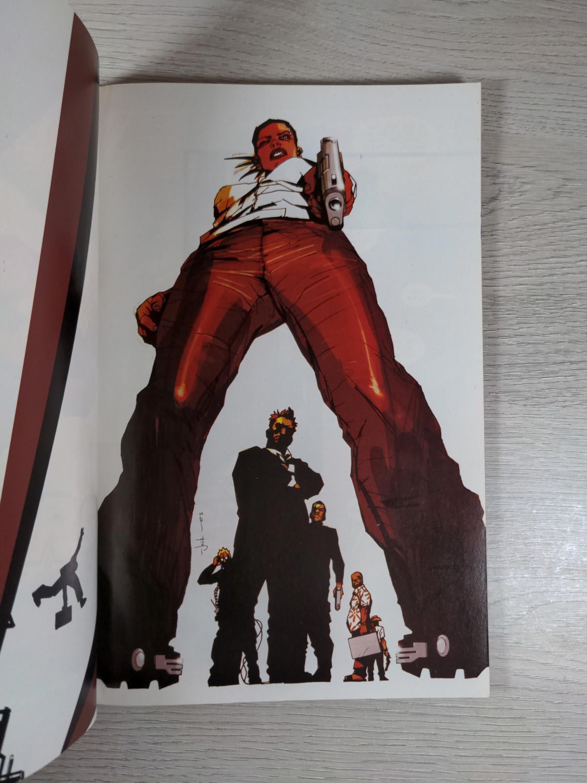 The Losers Ante Up Vol 1 Vertigo Graphic Novel Signed Cover Graphic Novel