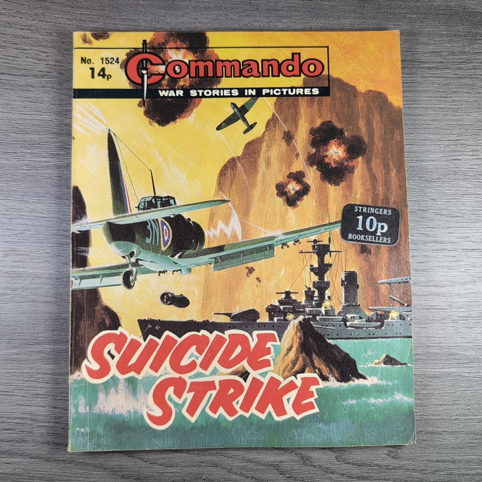 Commando Comic Issue Number 1524 Suicide Strike