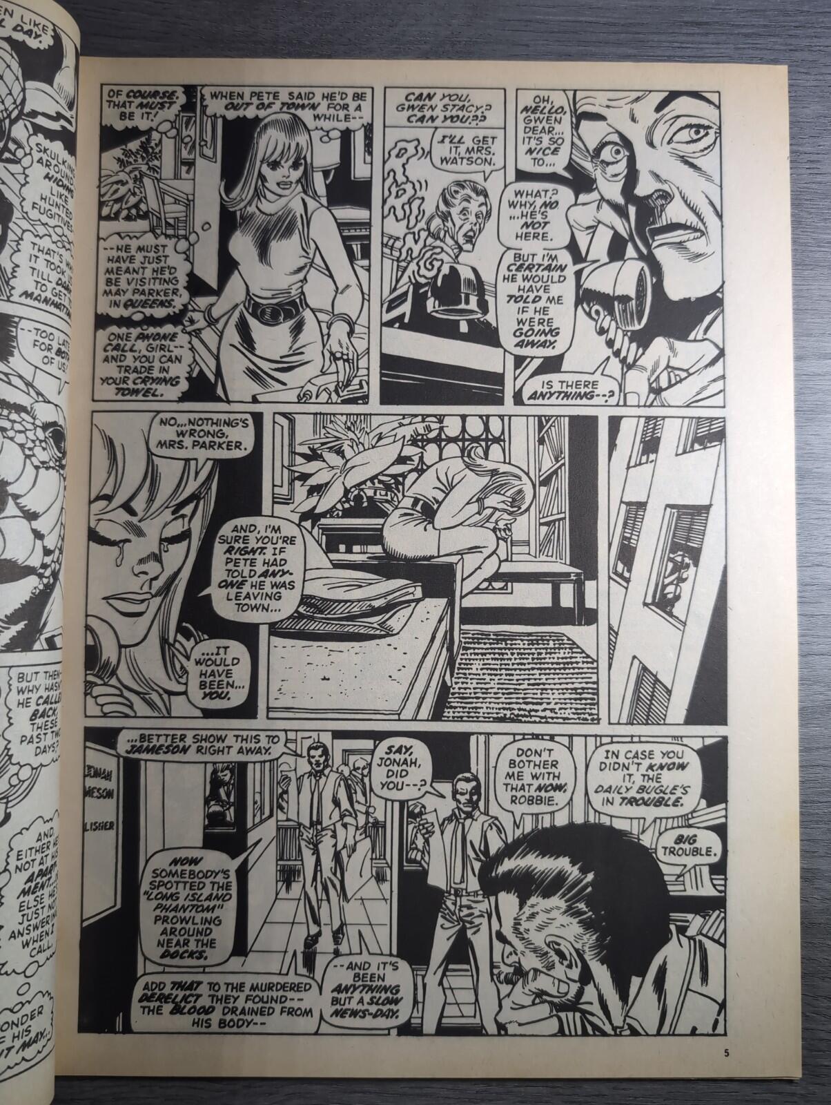 Spider-Man Comics Weekly No 143 Marvel Comics UK 8th November 1975 Vintage Comic