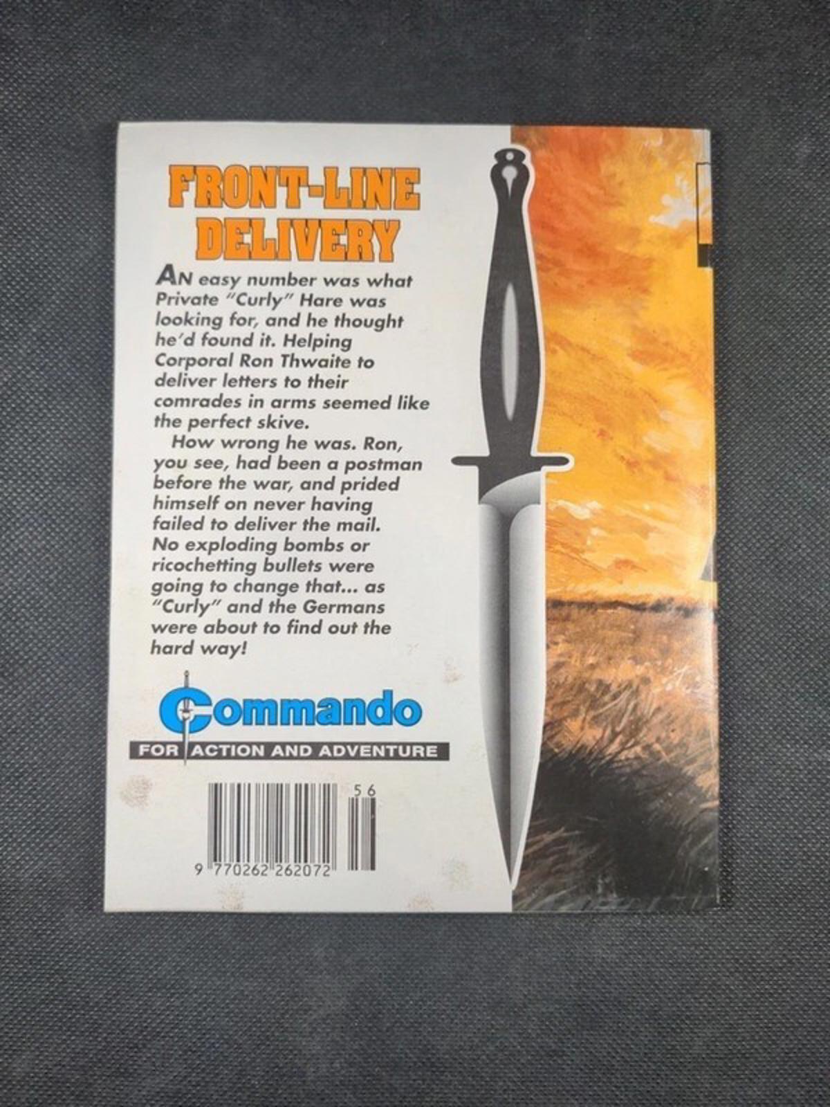 Commando Comic Issue Number 3258 Front-Line Delivery - Retrorama UK