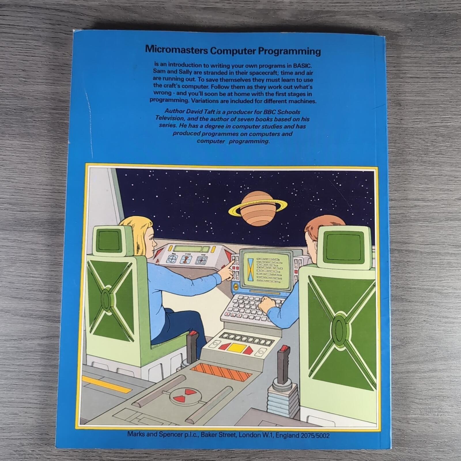 St Michael Micromasters Computer Programming Books Bundle x 3 BBC Commodore 64