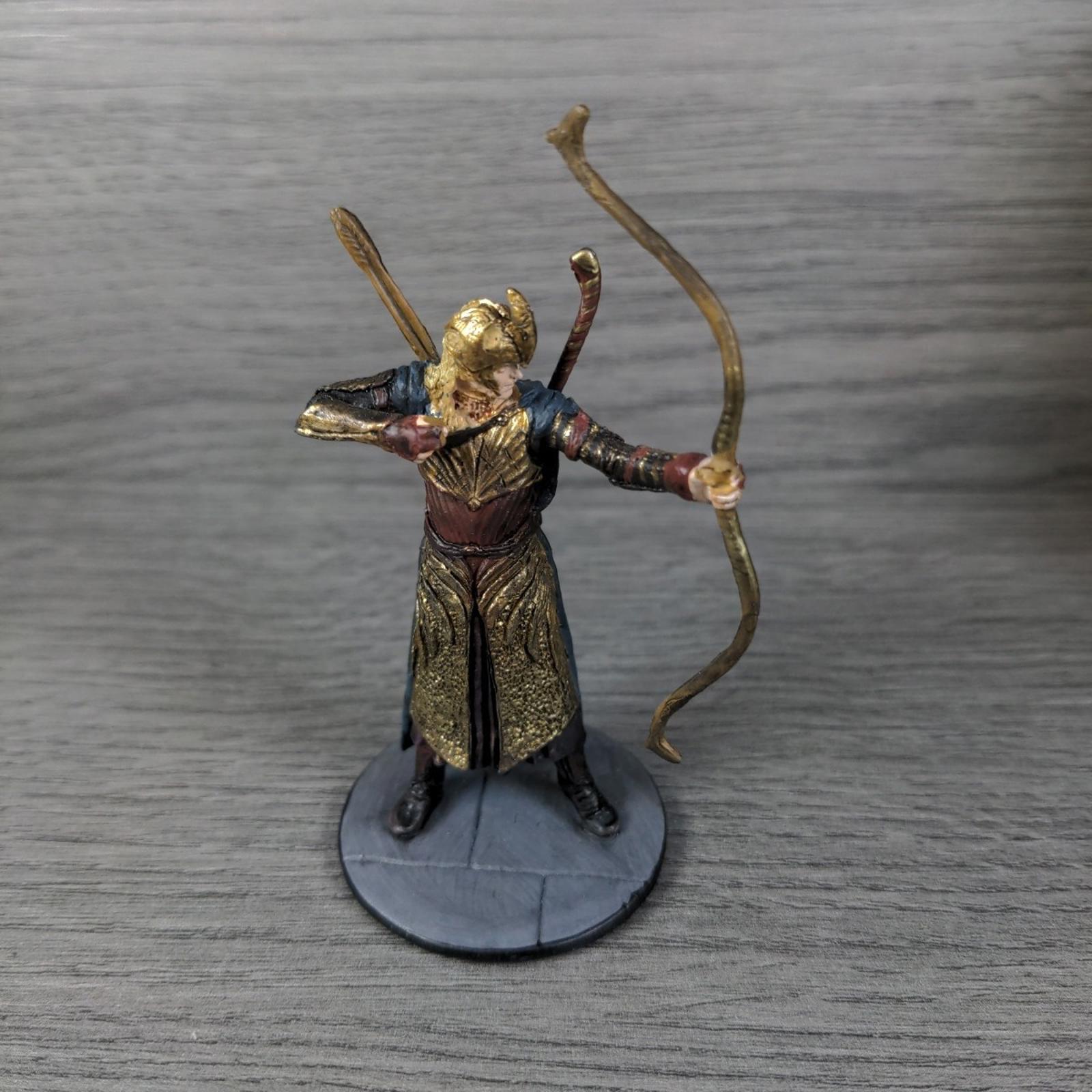 Eaglemoss Elven Archer Lord of the Rings Collectors Models Metal Figure
