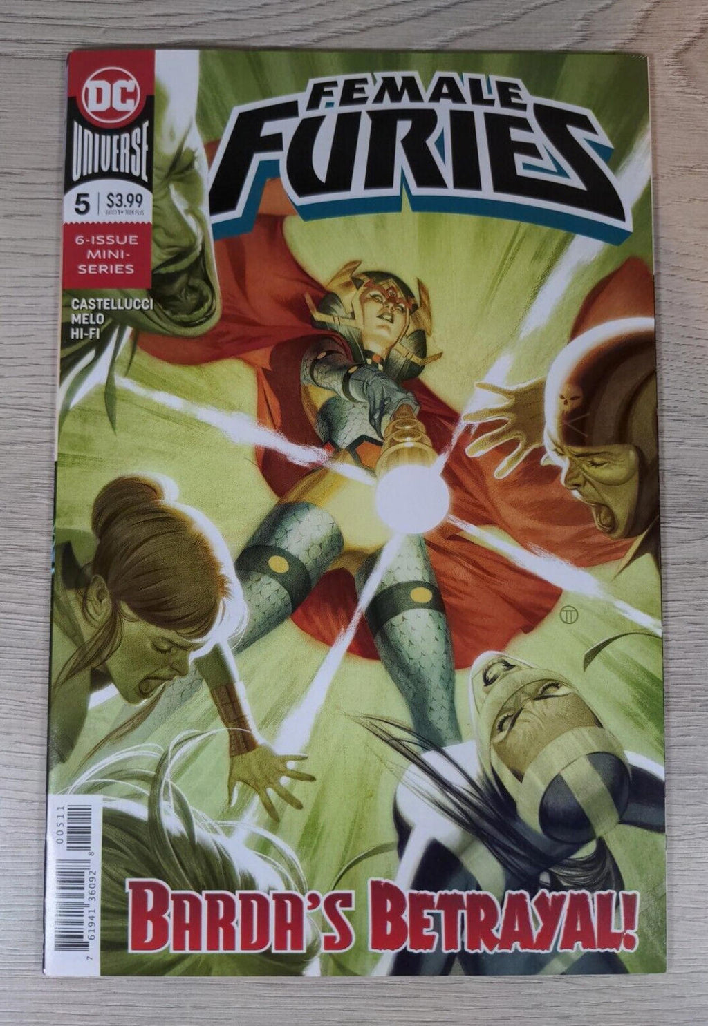DC Universe:  Female Furies Comic Issue Number 5  Barda's Betrayal!  2019 - Retrorama UK