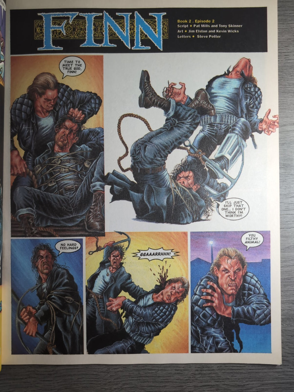 2000AD Prog Judge Dredd The Magic Melow Out Part 1 Vintage Retro Comic