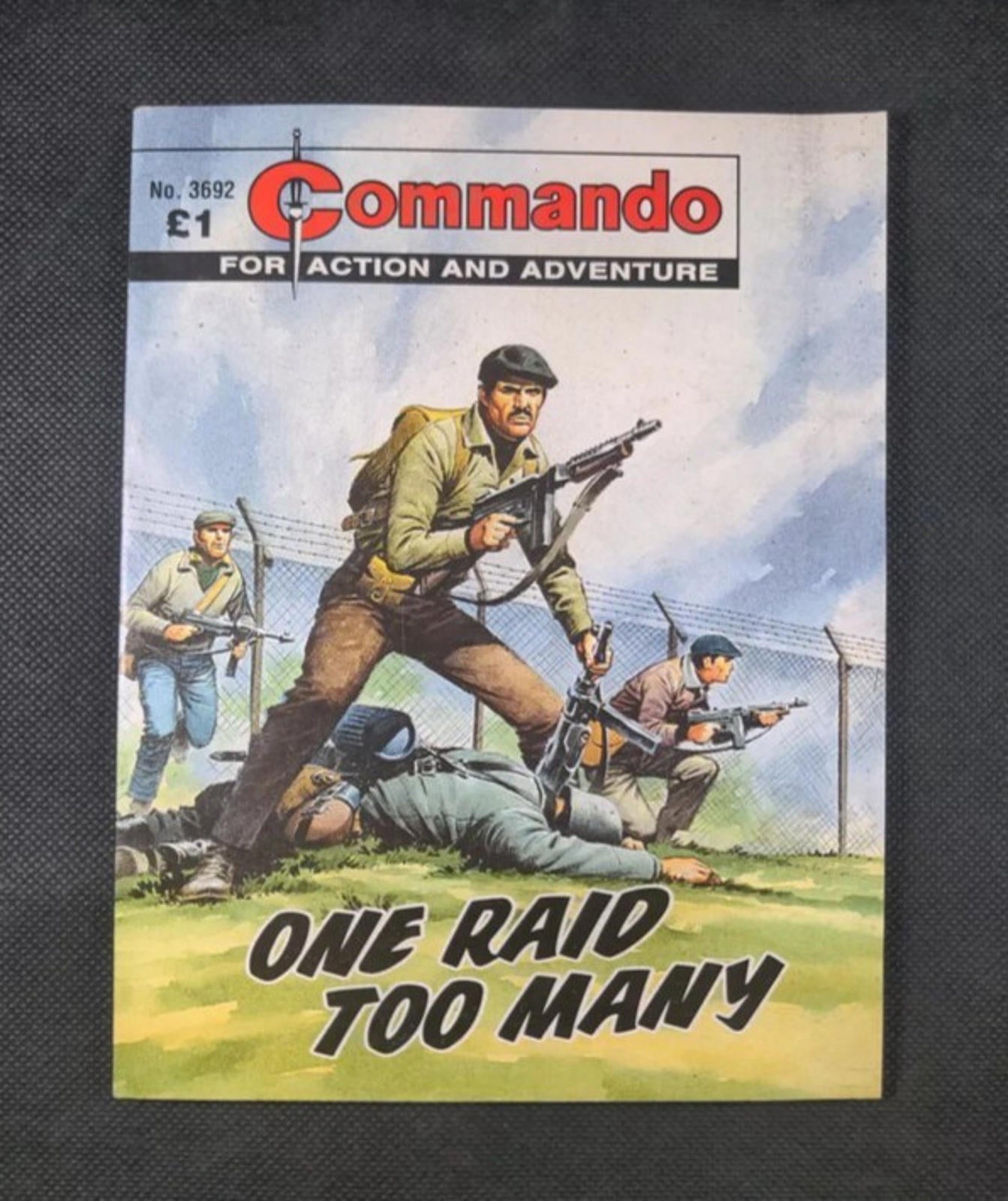 Commando Comic Issue Number 3692 One Raid Too Many