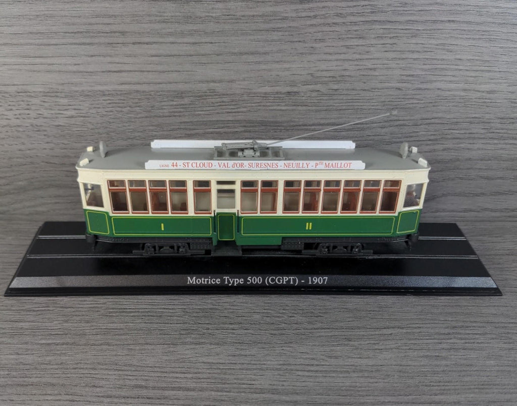 Atlas Editions Trams Of The World Motrice Type 500 (CGPT) - 1907 Model Tram