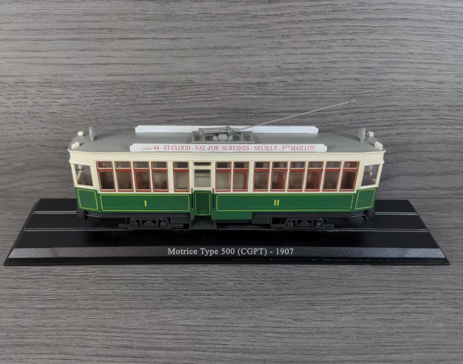 Atlas Editions Trams Of The World Motrice Type 500 (CGPT) - 1907 Model Tram