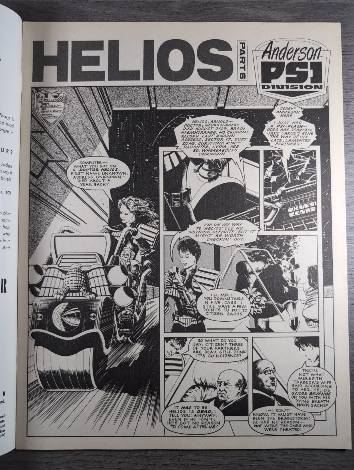 2000AD Prog 619 Featuring Judge Dread Comic 25th March 1989 Vintage Retro Comic