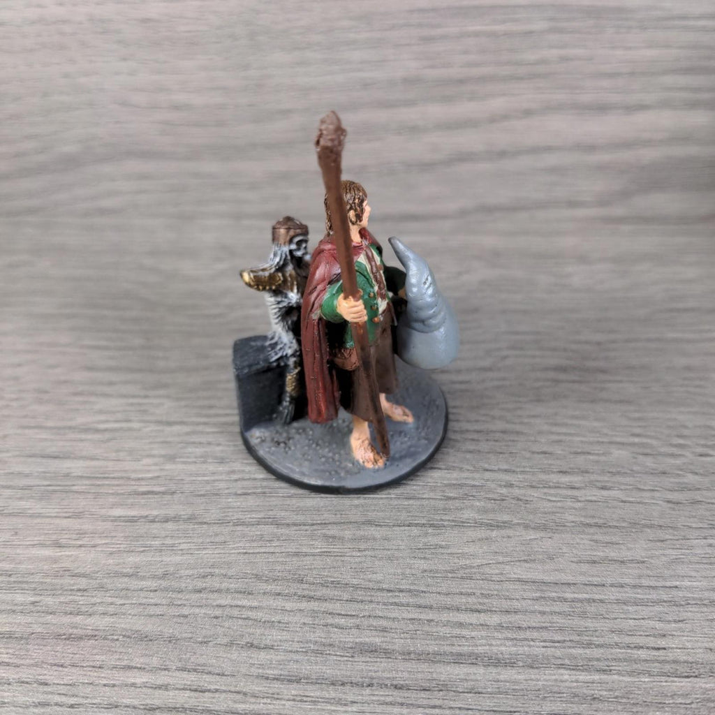 Eaglemoss Pippin & Dwarf Warrior Lord of the Rings Collectors Models Figure 2006