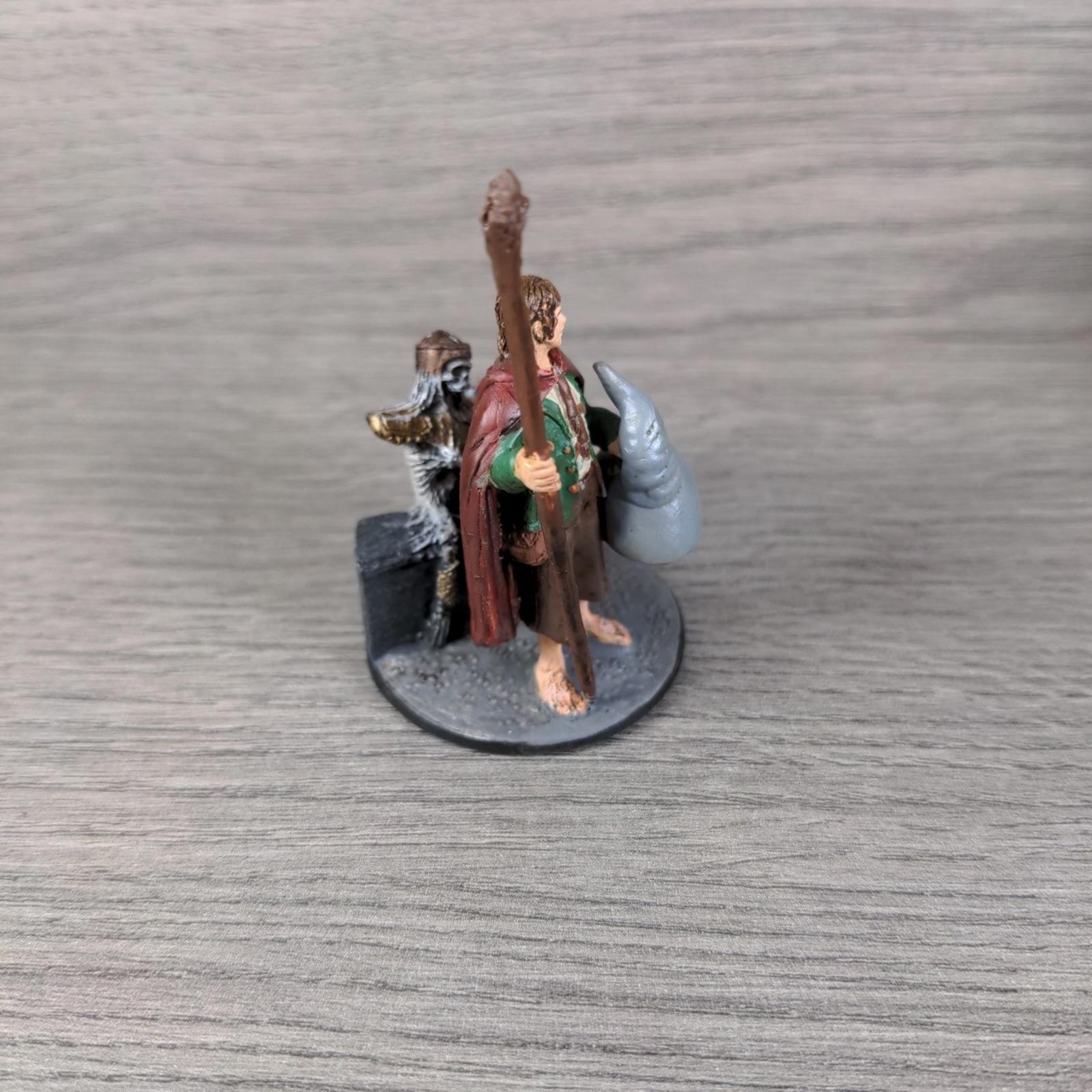Eaglemoss Pippin & Dwarf Warrior Lord of the Rings Collectors Models Figure 2006