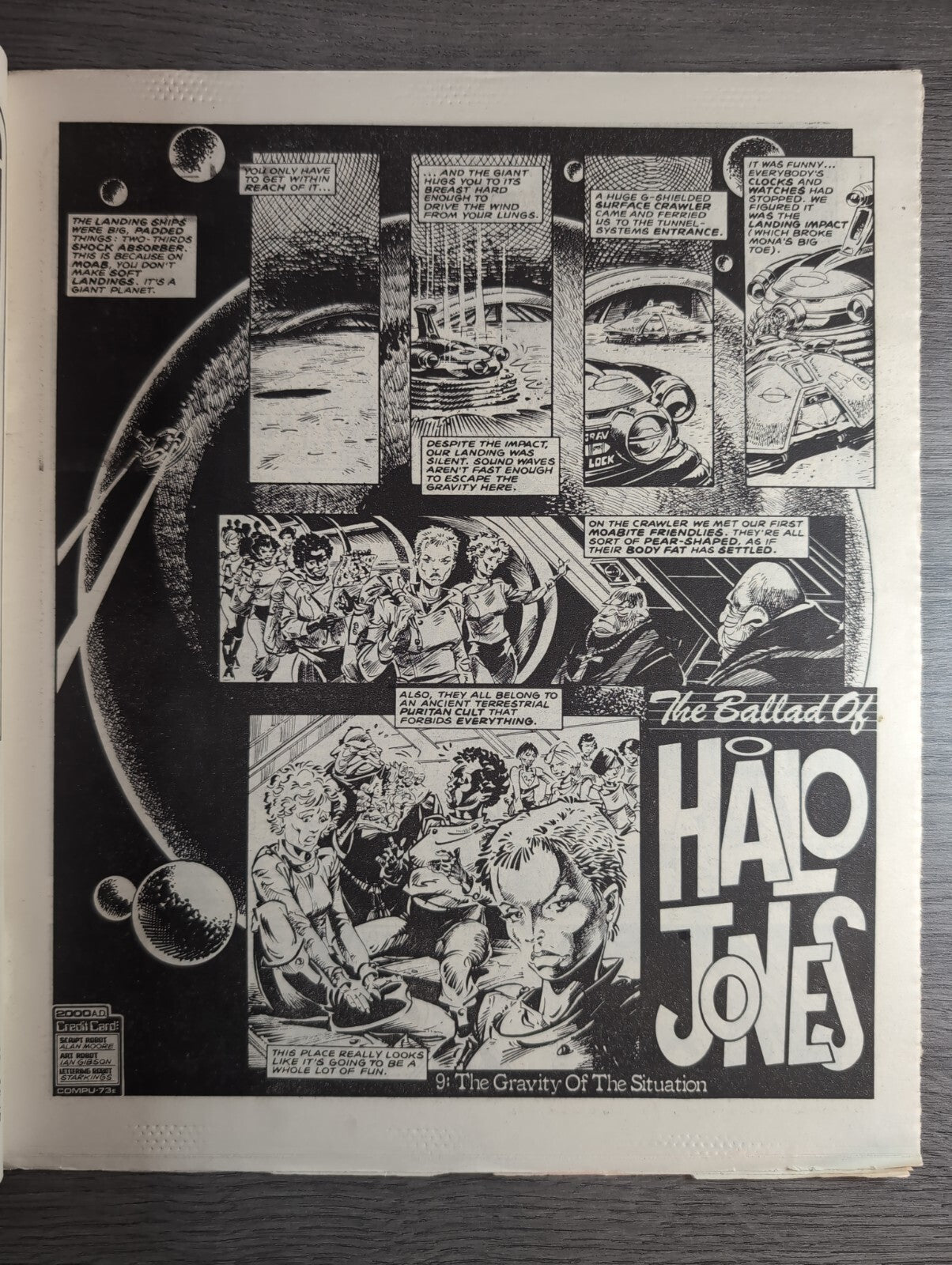 2000AD Prog 460 Featuring Judge Dread Comic 8th March 1986 Vintage Retro Comic