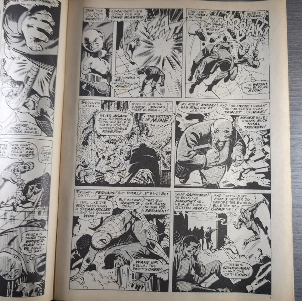 Spider-Man Comics Weekly No 78 Marvel Comics UK 10th August 1974 Vintage Comic