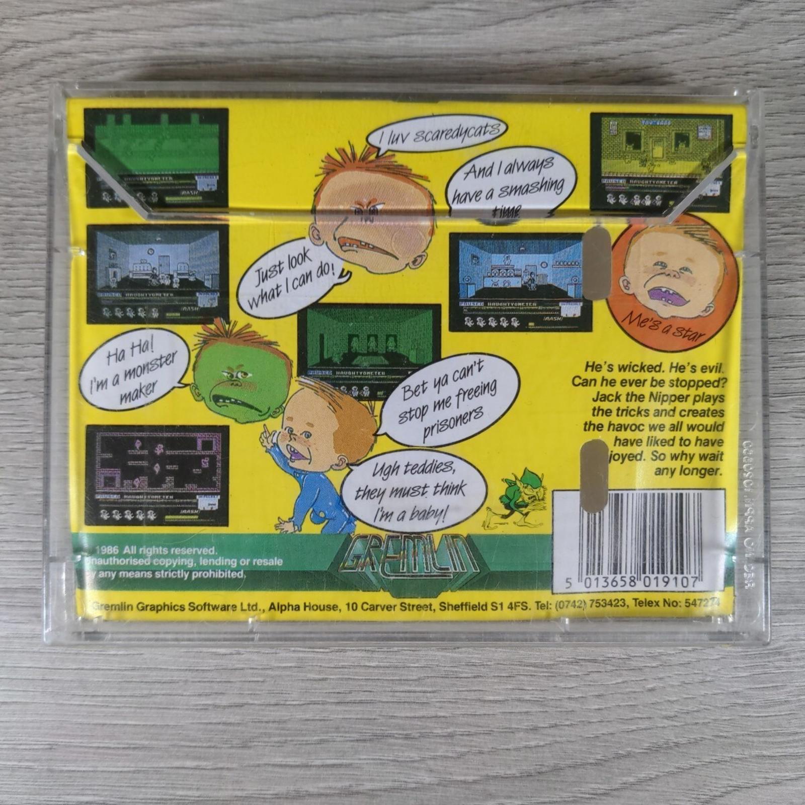 Jack The Nipper ZX Spectrum 48K 128K Game Cassette Gremlin Tested & Working