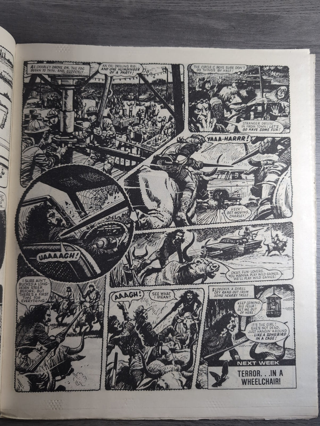 Eagle Comic Issue No. 206 1st March 1988 Vintage Retro UK Comic