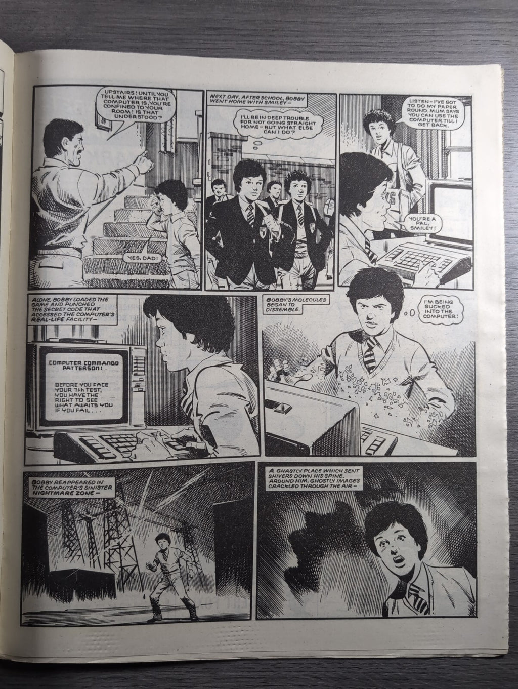 Eagle And Tiger Comic Issue No. 199 11th January 1986 Vintage Retro UK Comic