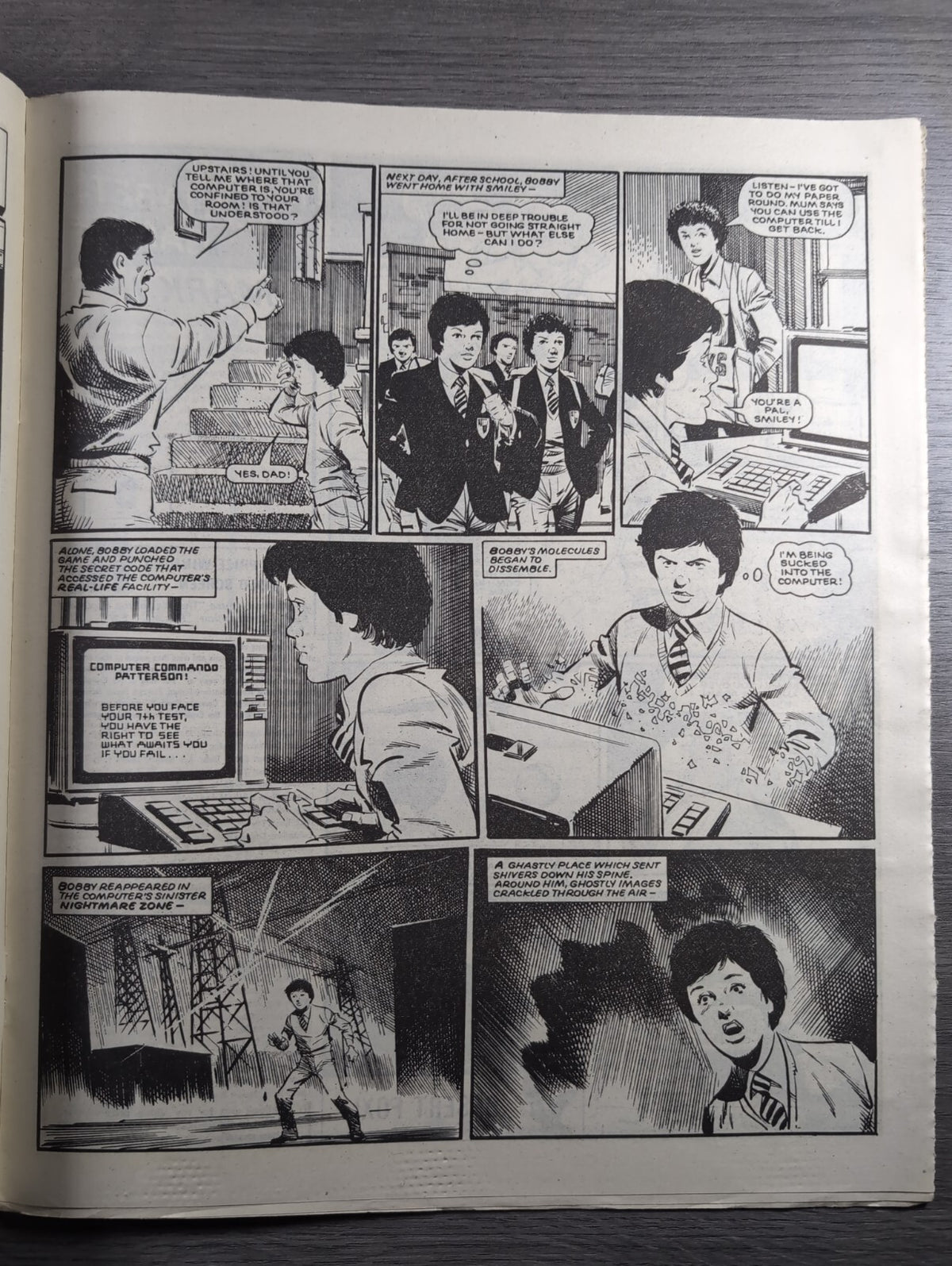 Eagle And Tiger Comic Issue No. 199 11th January 1986 Vintage Retro UK Comic