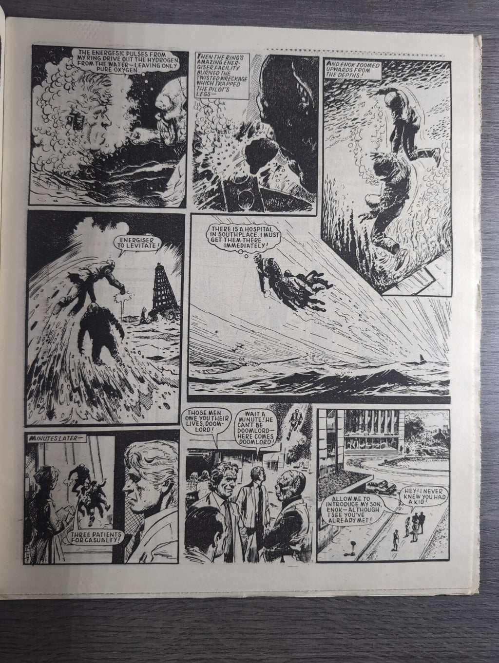 Eagle Comic Issue No. 213 19th April 1988 Vintage Retro UK Comic