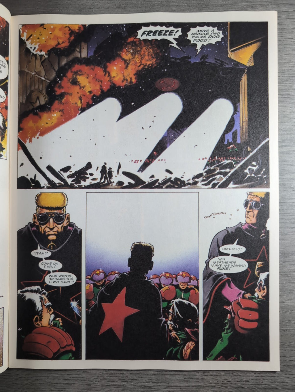 2000AD Prog 912 Featuring Judge Dredd Comic 4th Nov 1994 Vintage Retro Comic